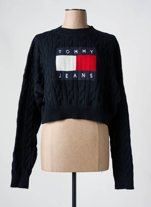Sweat-shirt noir TOMMY HILFIGER pour femme