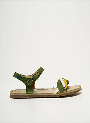 Sandales/nu pieds fermeture boucle(s) bout ouvert vert EL NATURALISTA fille