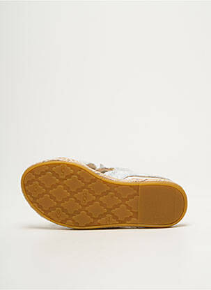 Sandales/nu pieds fermeture boucle(s) bout ouvert argent UGG fille