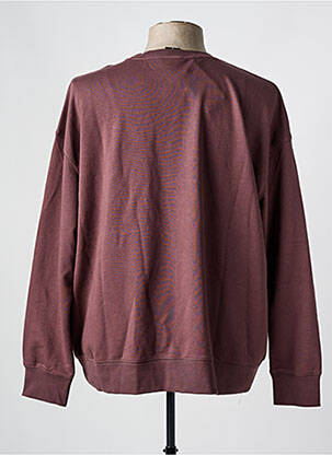 Sweat-shirt col rond violet NEW BALANCE homme