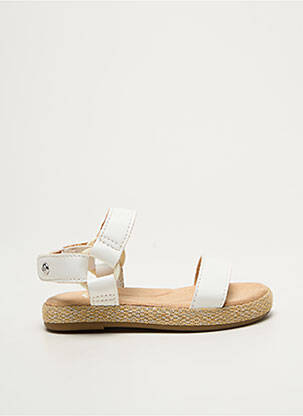Sandales/nu pieds fermeture boucle(s) bout ouvert blanc UGG fille