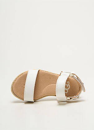 Sandales/nu pieds fermeture boucle(s) bout ouvert blanc UGG fille