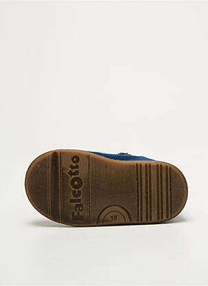 Bottillons fermeture zippée bout rond bleu NATURINO garçon