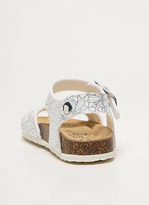 Sandales/nu pieds fermeture boucle(s) bout ouvert blanc PRIMIGI fille
