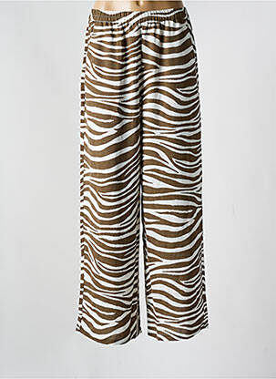 Pantalon large marron VERO MODA femme