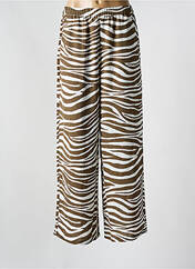 Pantalon large marron VERO MODA pour femme seconde vue