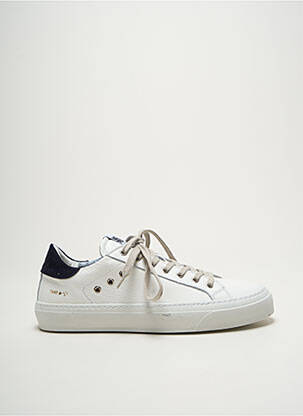 Baskets bout rond bout rond blanc SEMERDJIAN homme