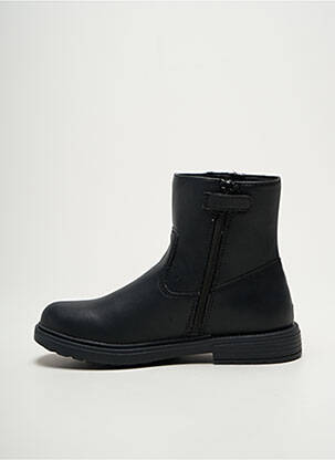 Bottines/boots fermeture zippée bout rond noir GEOX fille