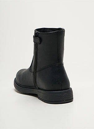 Bottines/boots fermeture zippée bout rond noir GEOX fille