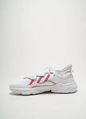 Baskets bout rond talon plat jusqu'à 3cm blanc ADIDAS femme