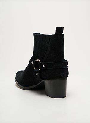 Bottines/boots bout rond talon de 4 à 6cm noir GEORGIA ROSE femme