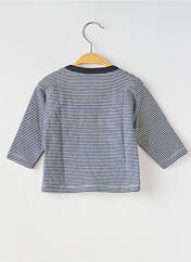 T-shirt bleu PETIT BATEAU pour garçon seconde vue