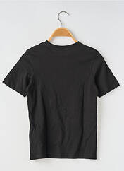 T-shirt noir JACK & JONES pour garçon seconde vue