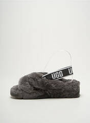 Chaussons/Pantoufles gris UGG pour femme seconde vue