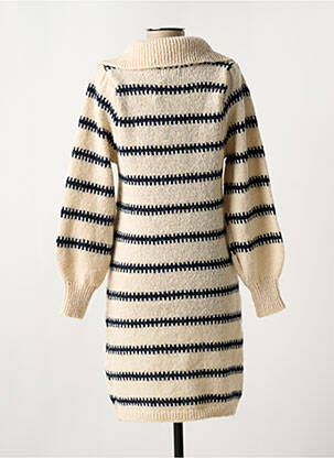 Robe courte blanc PIECES femme