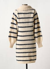 Robe courte blanc PIECES pour femme seconde vue