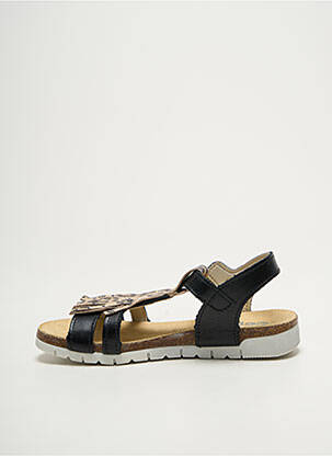 Sandales/nu pieds fermeture boucle(s) bout ouvert noir BOPY fille