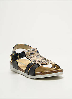Sandales/nu pieds fermeture boucle(s) bout ouvert noir BOPY fille