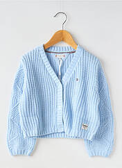 Gilet manches longues bleu TOMMY HILFIGER pour fille seconde vue