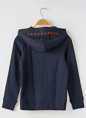 Sweat-shirt à capuche bleu JACK & JONES pour garçon seconde vue