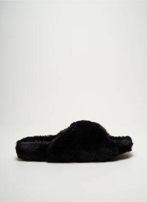 Chaussons/pantoufles bout rond bout rond noir TAMARIS femme