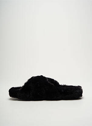 Chaussons/pantoufles bout rond bout rond noir TAMARIS femme