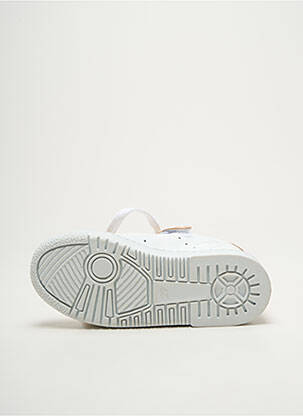 Baskets fermeture lacets bout rond blanc SEMERDJIAN fille