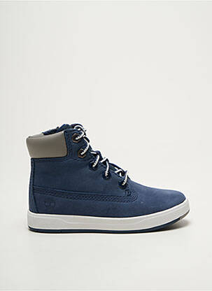 Bottines/boots bout rond bout rond bleu TIMBERLAND garçon
