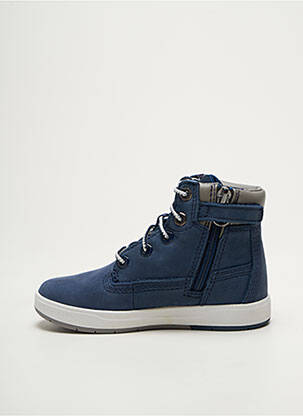 Bottines/boots bout rond bout rond bleu TIMBERLAND garçon