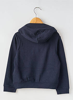 Sweat-shirt à capuche col rond bleu TOMMY HILFIGER fille