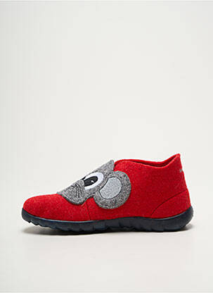 Chaussons/pantoufles bout rond bout rond rouge SUPERFIT enfant