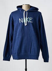 Sweat-shirt à capuche bleu NIKE pour homme seconde vue