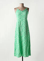 Robe mi-longue vert PIECES pour femme seconde vue