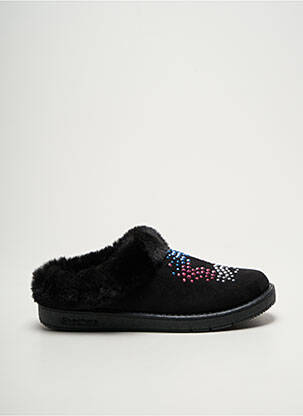 Chaussons/pantoufles bout rond bout rond noir SKECHERS fille