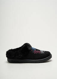 Chaussons/pantoufles bout rond bout rond noir SKECHERS fille
