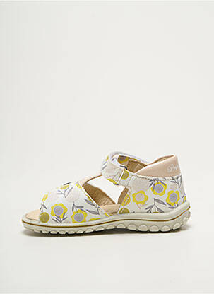 Sandales/nu pieds fermeture boucle(s) bout ouvert blanc PRIMIGI fille