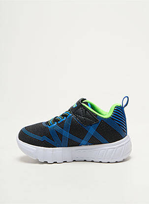 Baskets fermeture lacets bout rond noir SKECHERS garçon