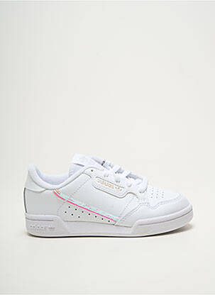 Baskets bout rond bout rond blanc ADIDAS enfant