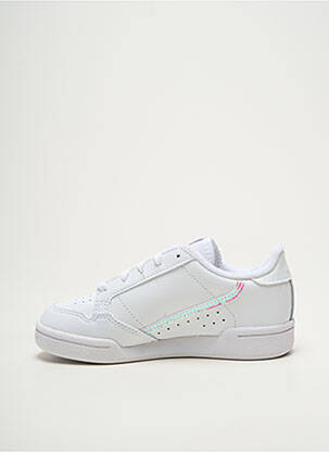 Baskets bout rond bout rond blanc ADIDAS enfant