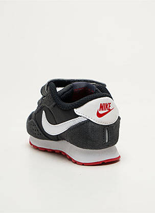 Baskets fermeture lacets bout rond noir NIKE garçon