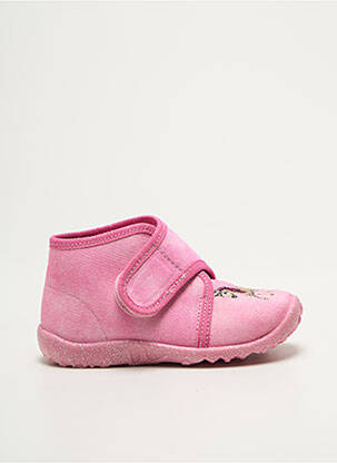 Chaussons/pantoufles bout rond bout rond rose SUPERFIT fille
