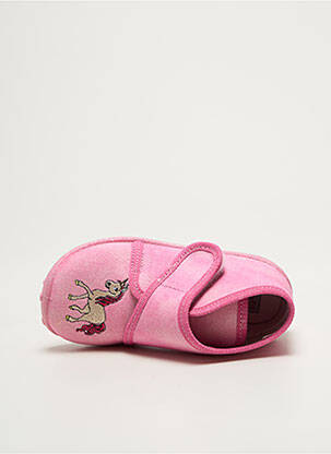 Chaussons/pantoufles bout rond bout rond rose SUPERFIT fille