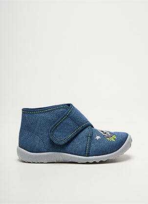 Chaussons/pantoufles bout rond bout rond bleu SUPERFIT garçon