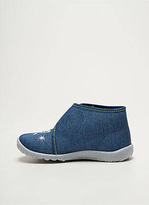 Chaussons/pantoufles bout rond bout rond bleu SUPERFIT garçon