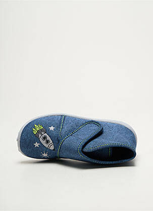 Chaussons/pantoufles bout rond bout rond bleu SUPERFIT garçon