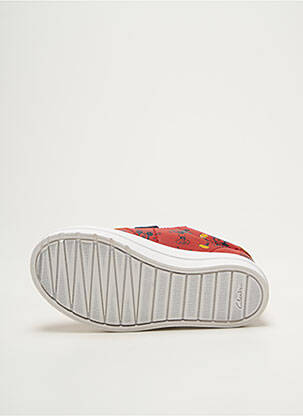 Baskets rouge CLARKS garçon