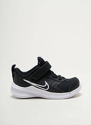 Baskets bout rond bout rond noir NIKE enfant
