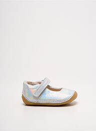 Ballerines argent CLARKS fille