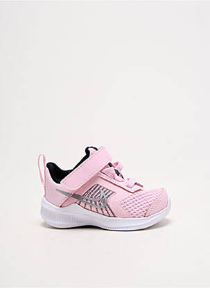 Baskets bout rond bout rond rose NIKE enfant