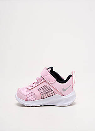 Baskets bout rond bout rond rose NIKE enfant